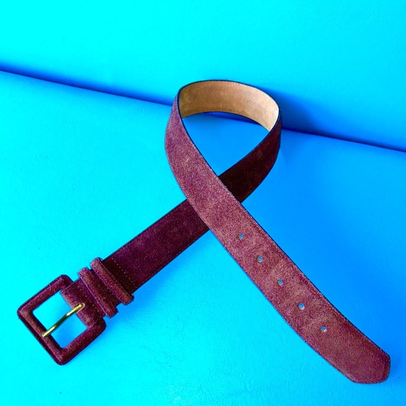 🌟Rich Brown Genuine Leather! So gorgeous! Vintage, Never Worn! Wildly RARE!! - Picture 10 of 14